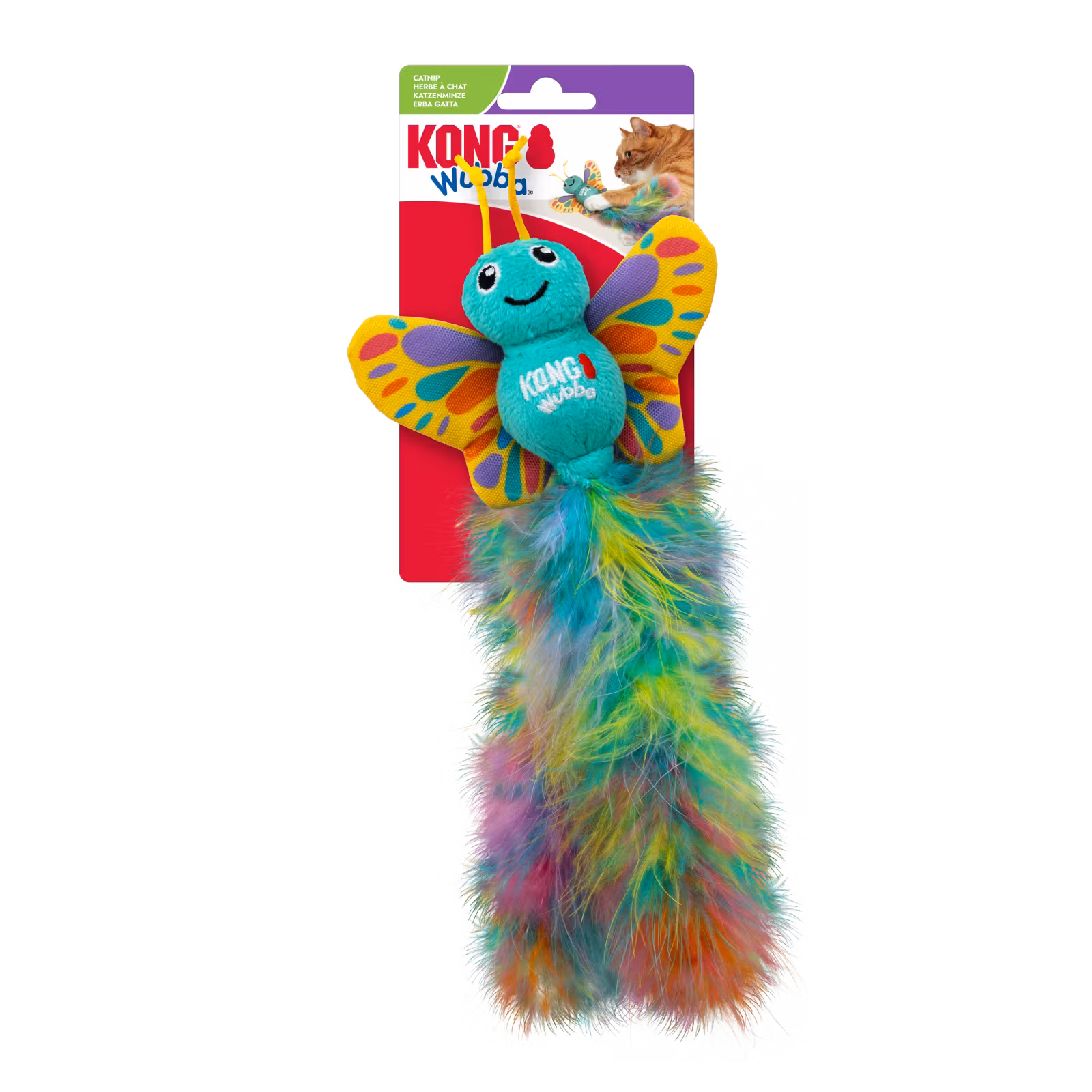 KONG KONG Wubba Butterfly Katteleke