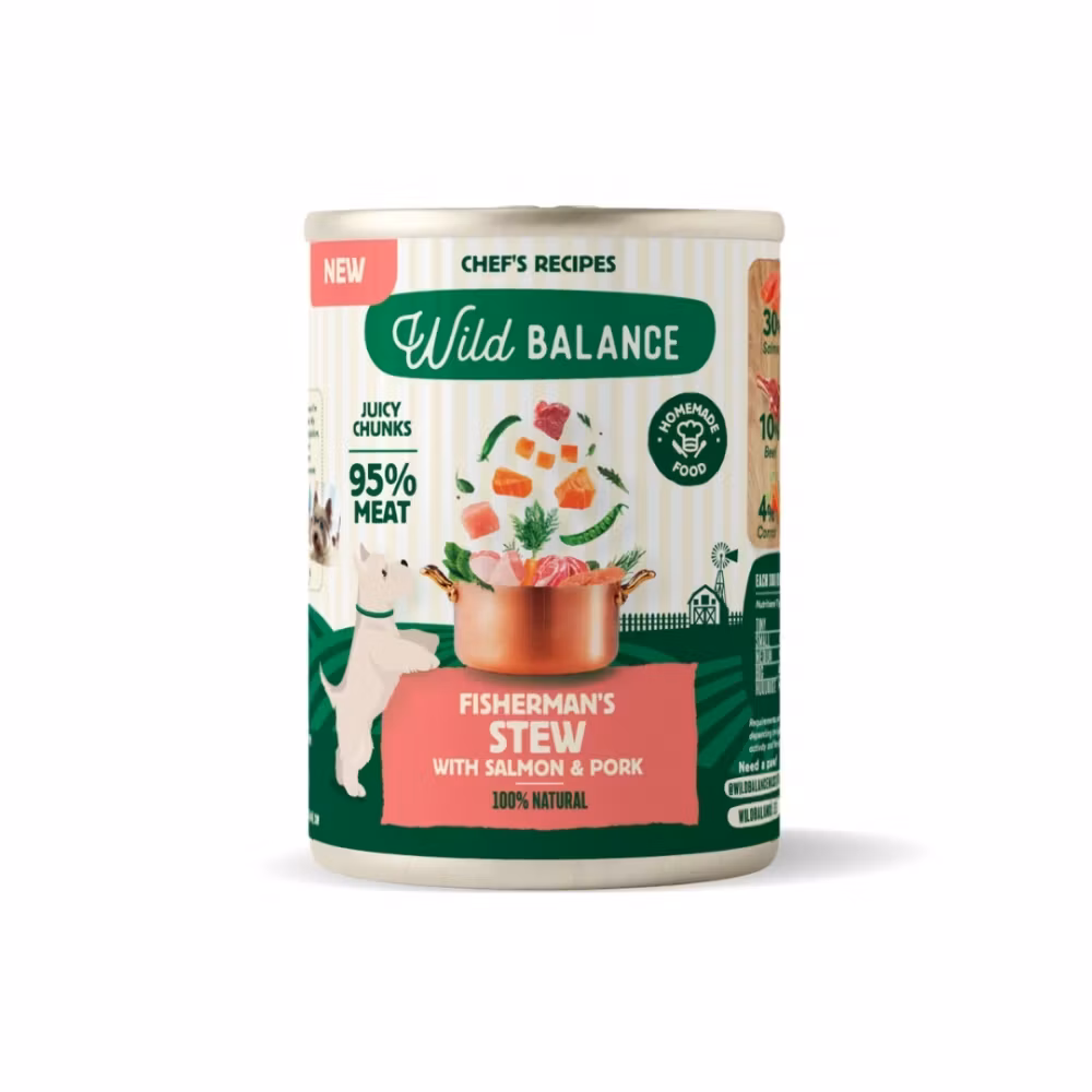 Wild Balance Fiskegryte med Laks og Svinekjøtt 400g