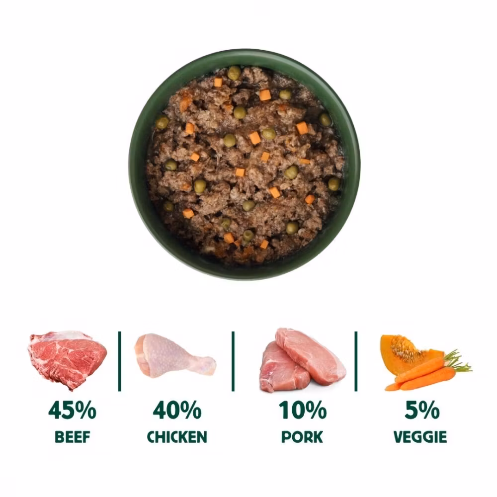 Wild Balance Ragù med Storfè og kylling. 400g