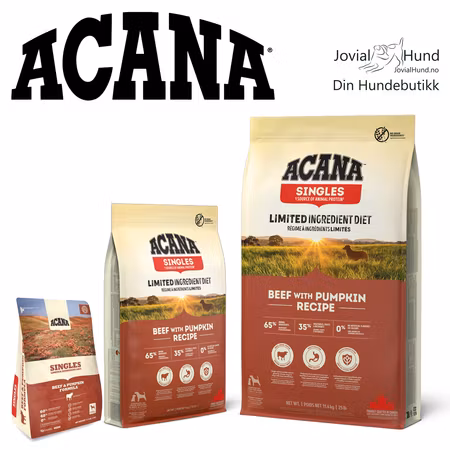 Acana Dog Beef with Pumpkin Recipe - Singles