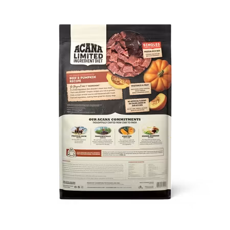 Acana Dog Beef with Pumpkin Recipe - Singles