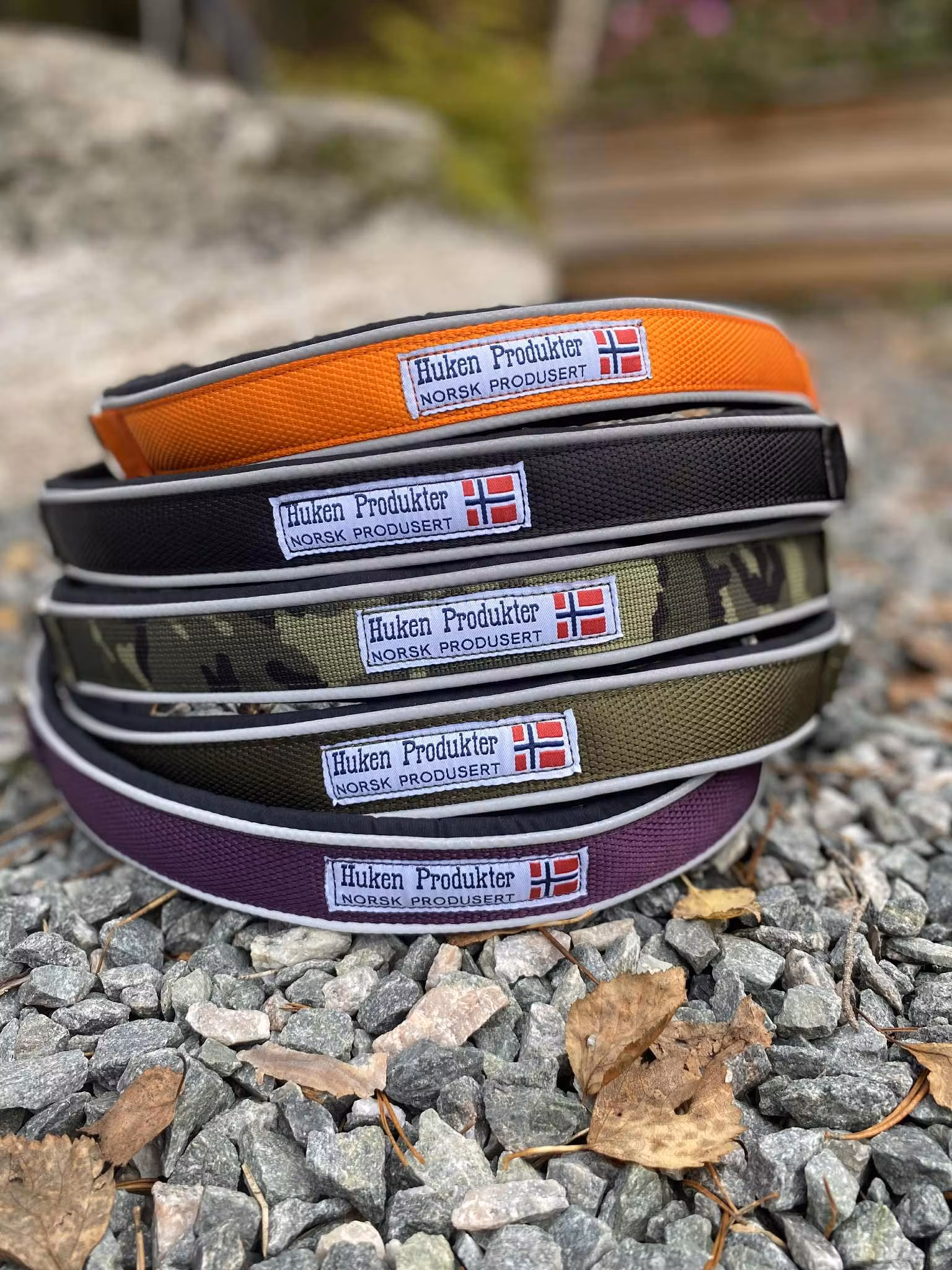 Huken Smalt Magebelte med twistlås/Frontstykke med twistlås