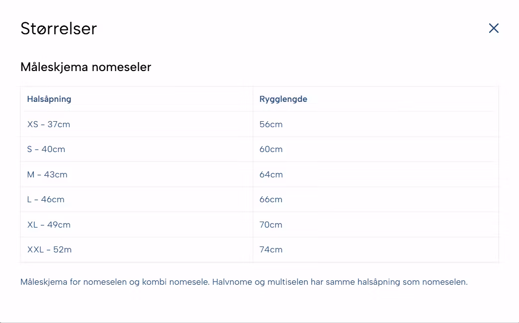 Huken XXL Nomesele XXL