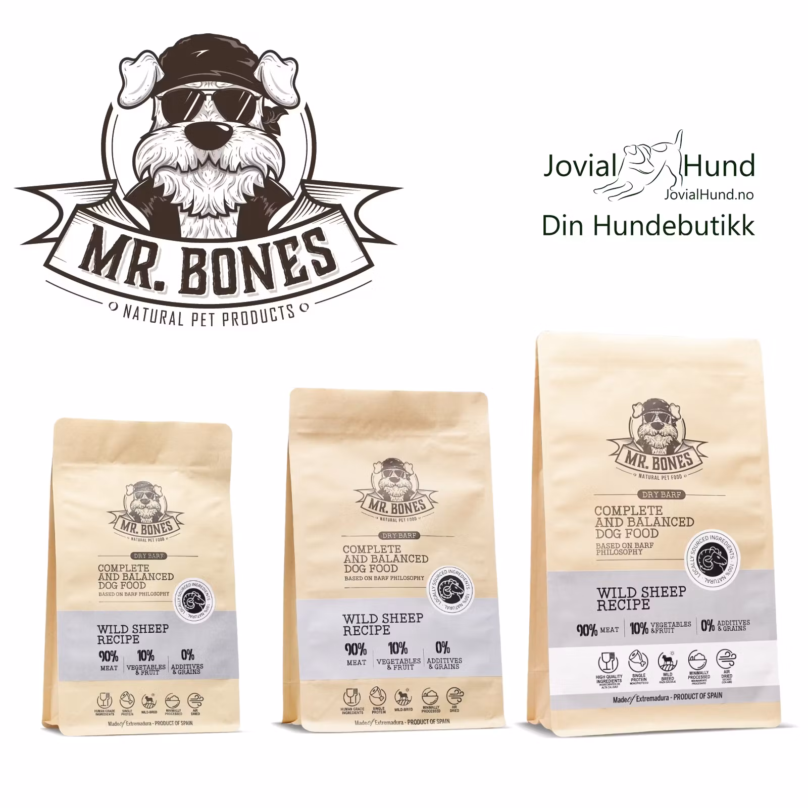 Mr. Bones Dry BARF Villsau