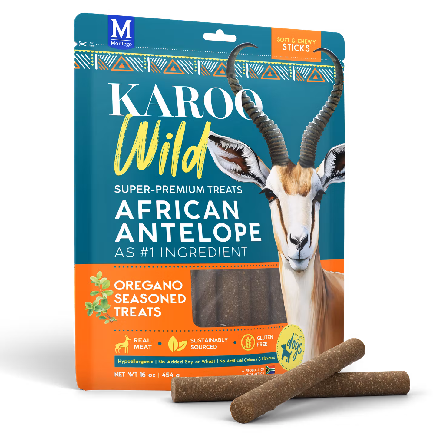 KAROO Wild - Sticks Antilope & Oregano 454g