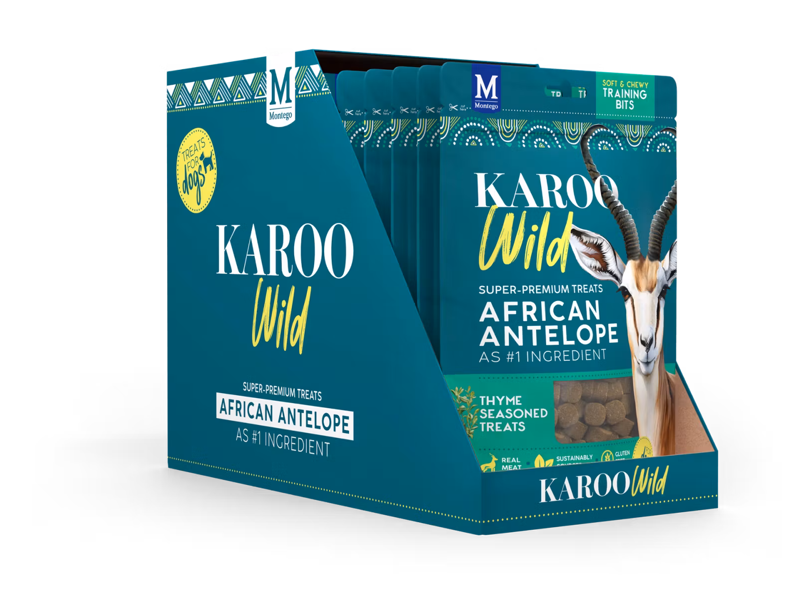 KAROO Wild - Training Bites Antilope & Timian 113g