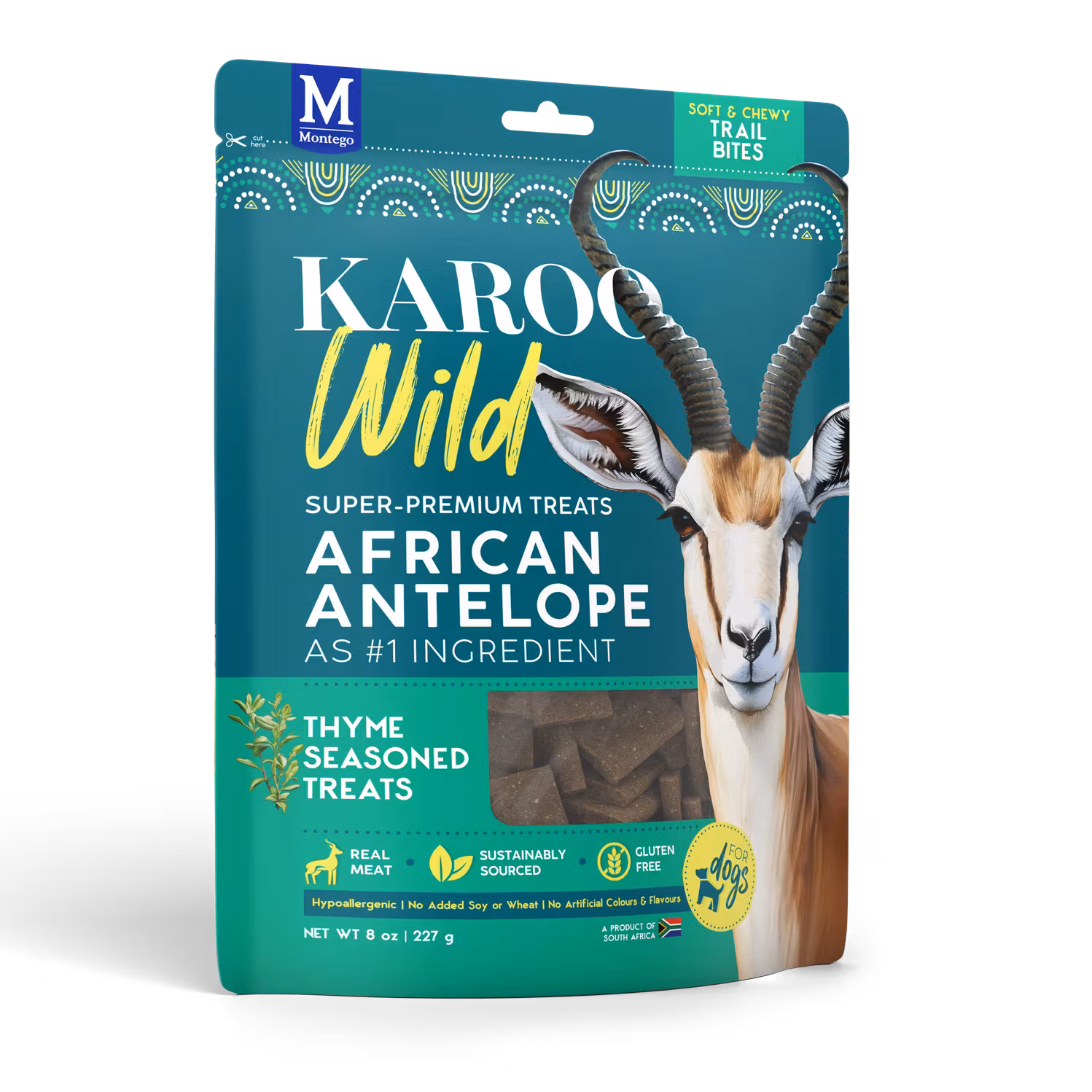 KAROO Wild - Trail Bites Antilope & Timian 227g
