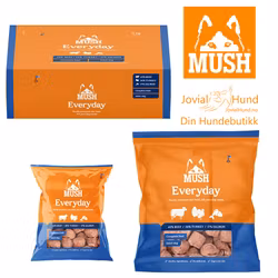 MUSH Everyday Okse-Kalkun-Laks (Blå) - Blue