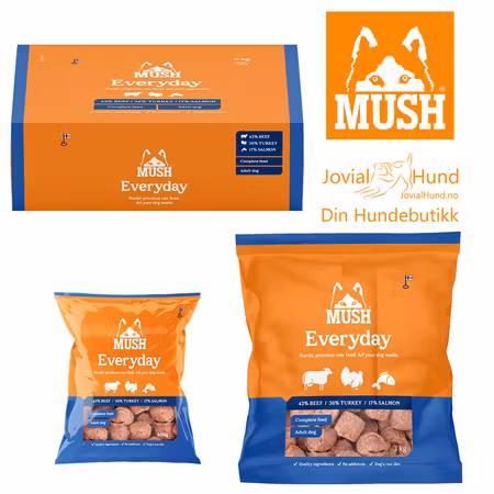 MUSH Everyday Okse-Kalkun-Laks (Blå) - Blue