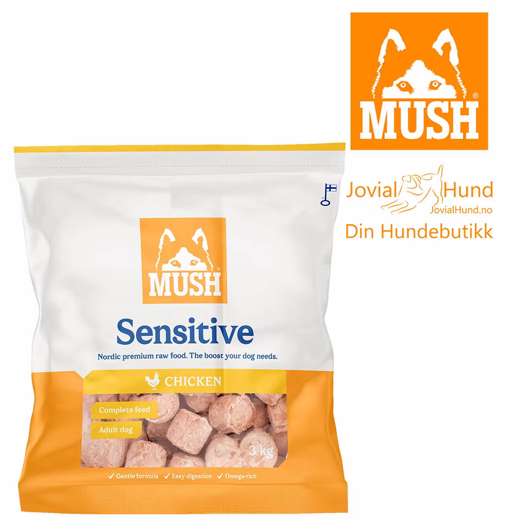 MUSH Sensitive Kylling 3 kg