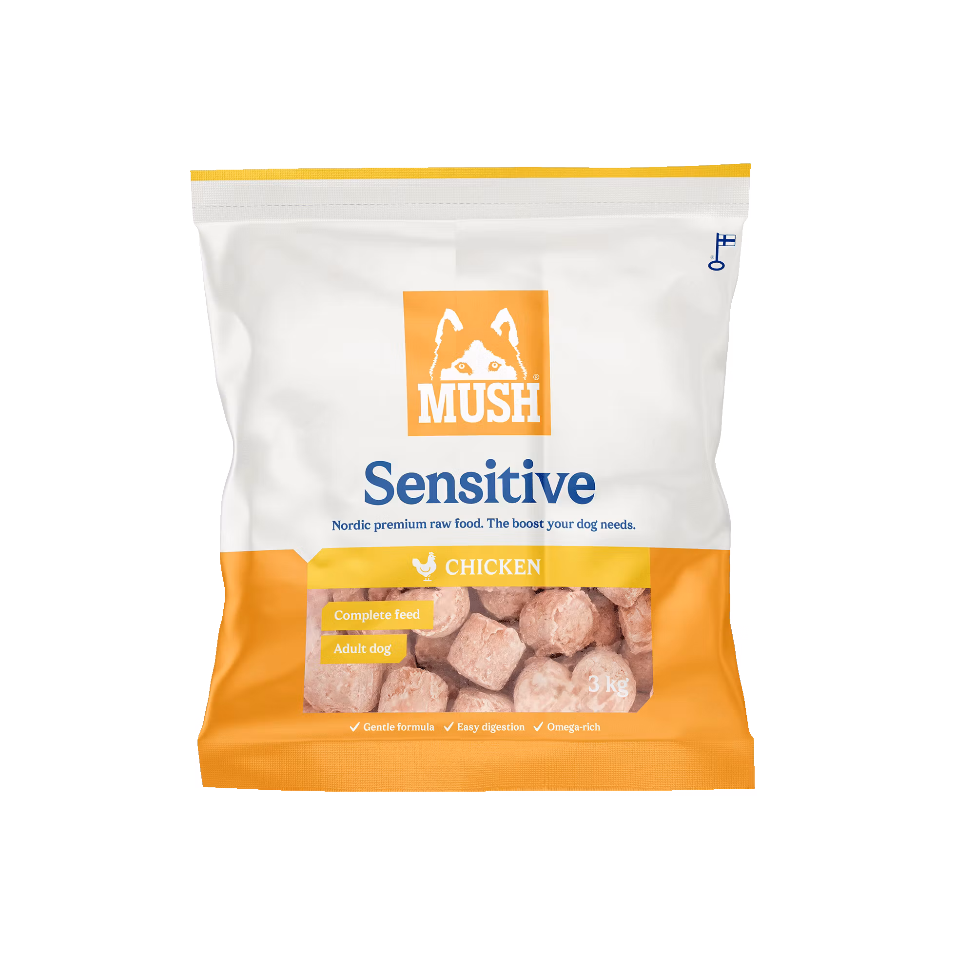 MUSH Sensitive Kylling 3 kg
