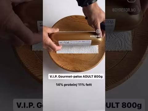 VIP Gourmet-pølse ACTIVE 720g DATOVARE 29.07.2025 56,-