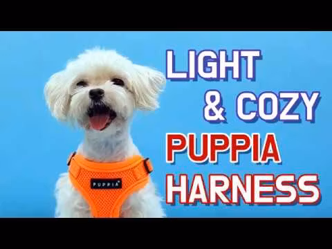 Puppia Soft Harness C Sort / Black