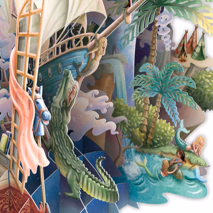Peter Pan (6 kort med kuvert)
