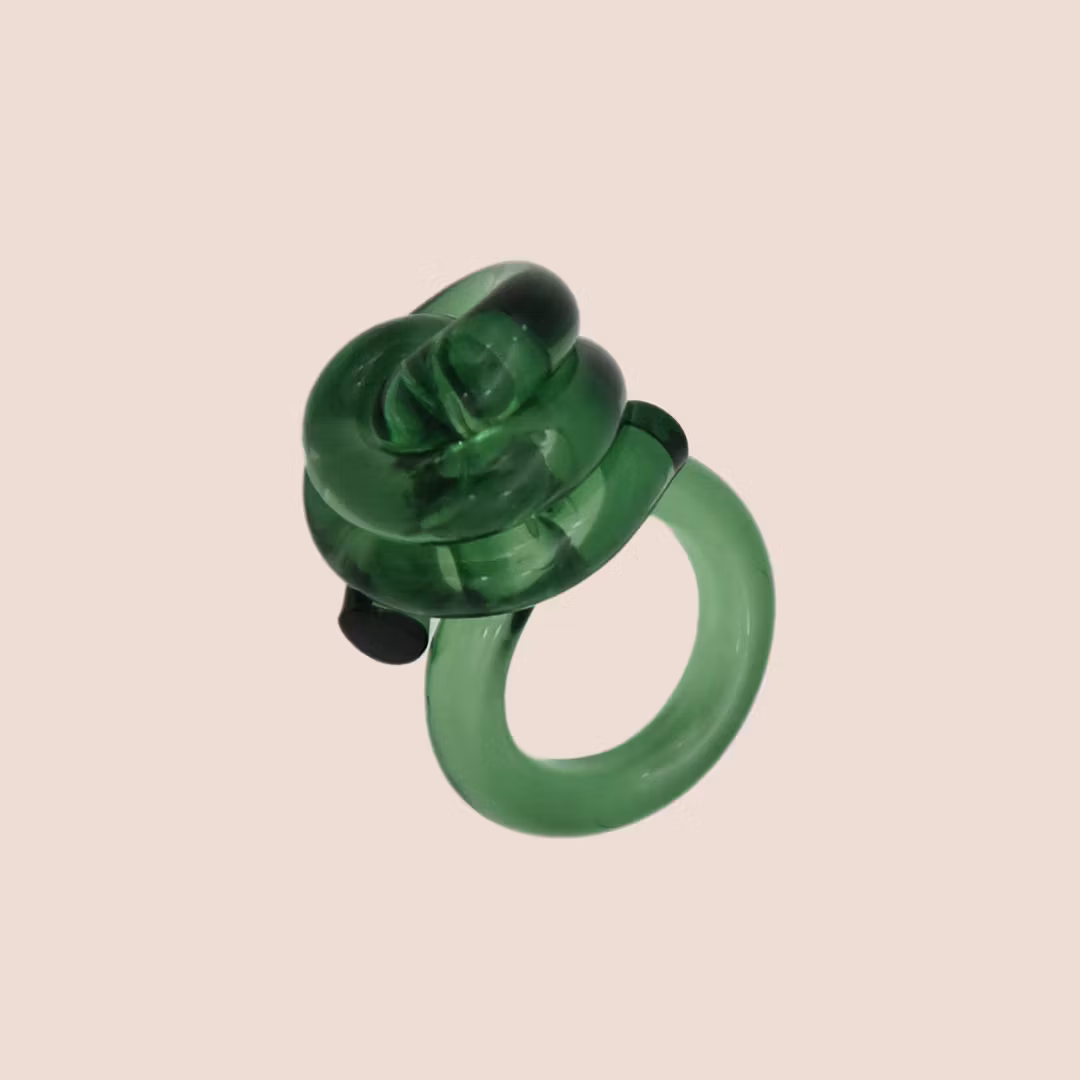 The BIG knot #green