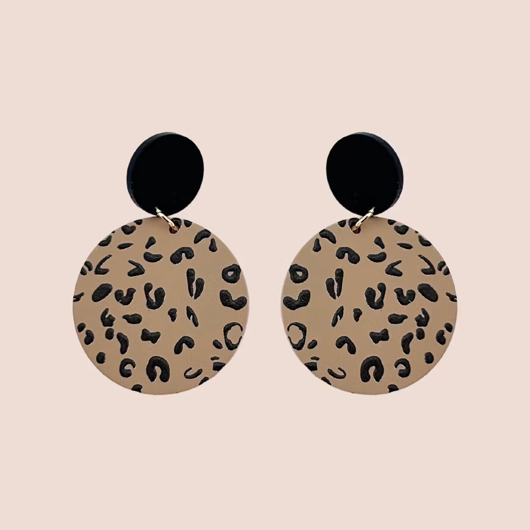 Dubbel dot #leopardbrun