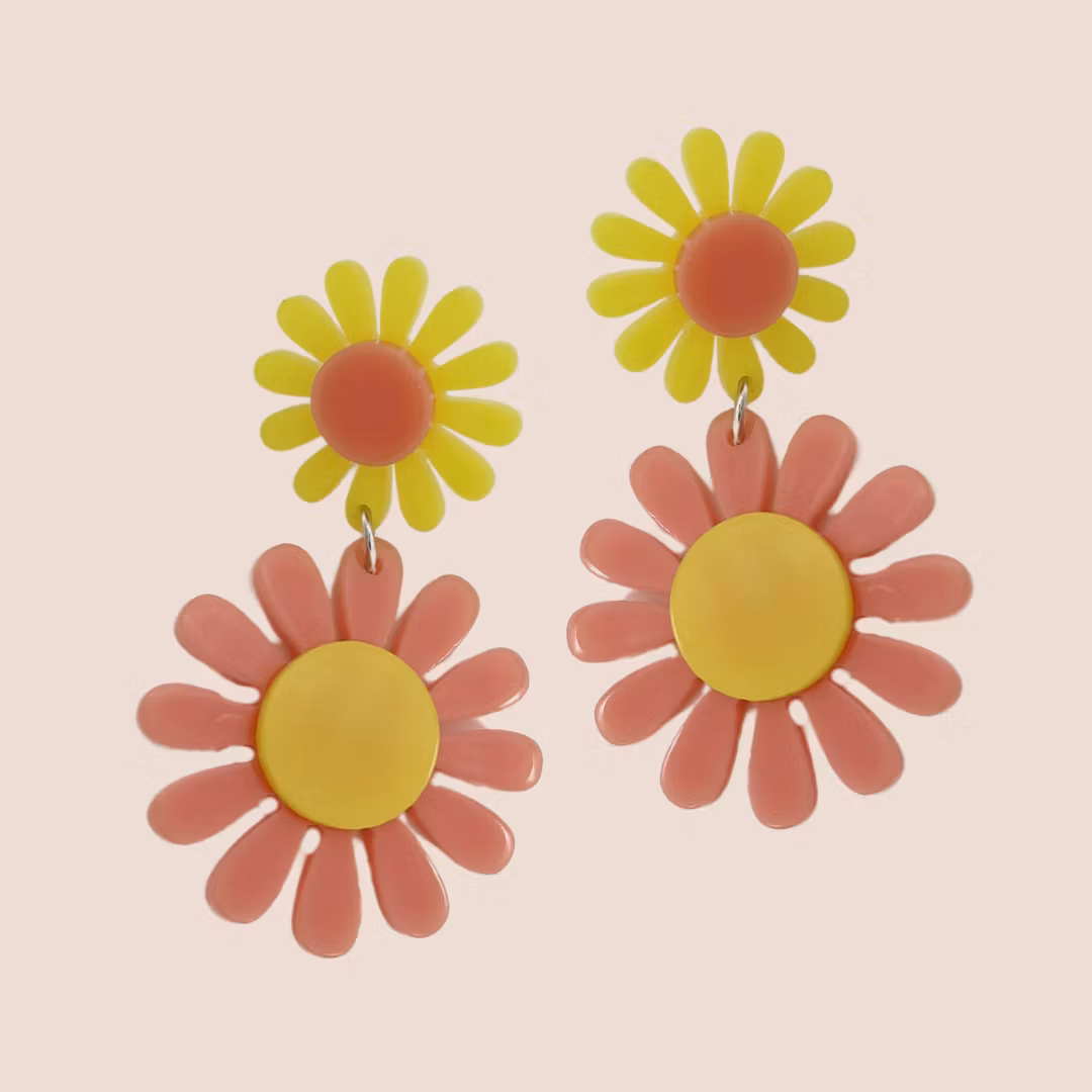Flera Flowers #gulrosa