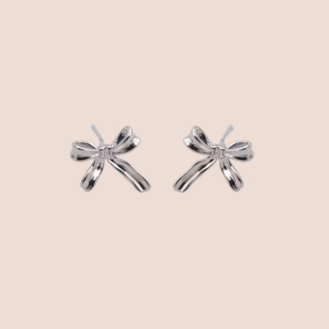 Lilla rosetten stud #silver