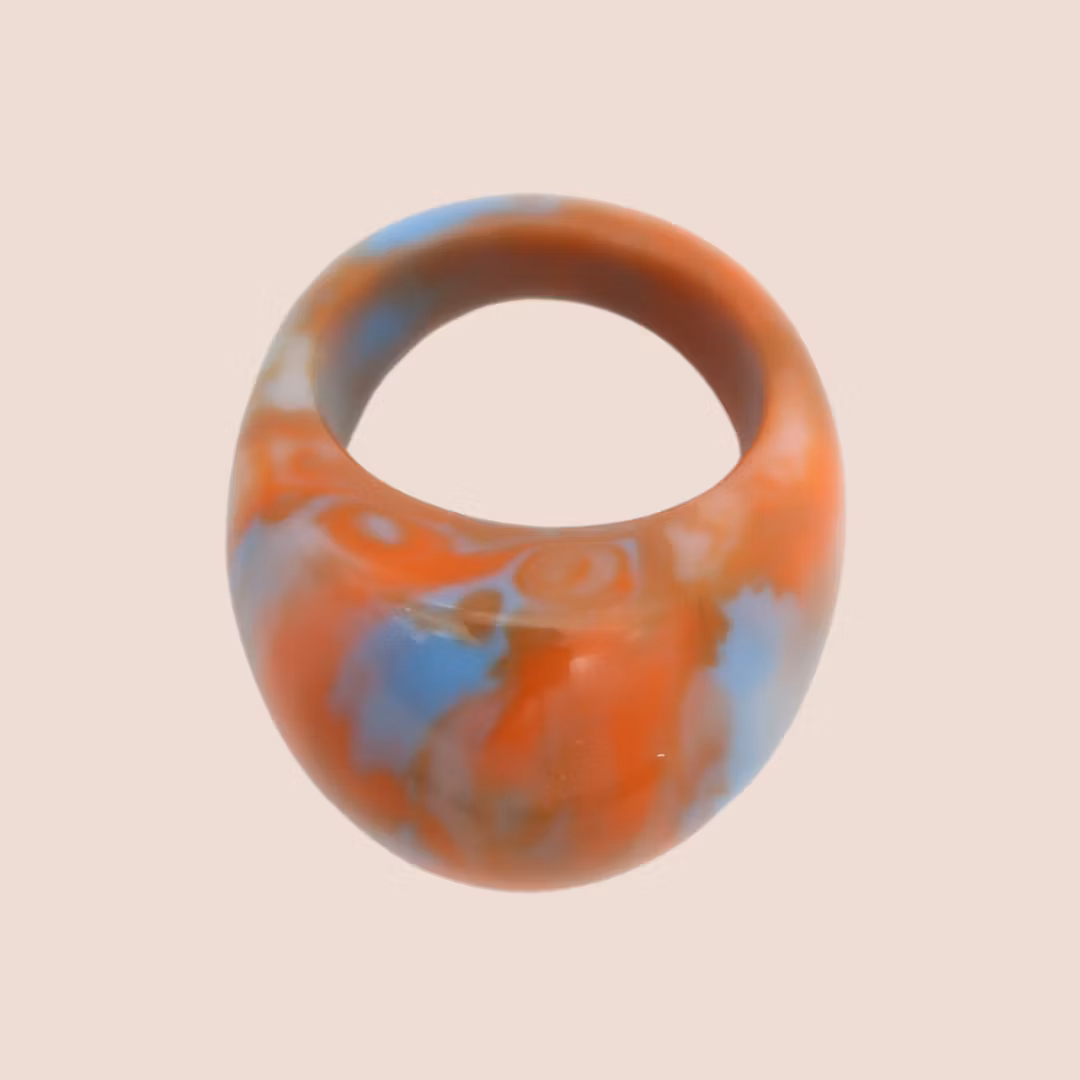 Super-Chunk ringen #orangeblå