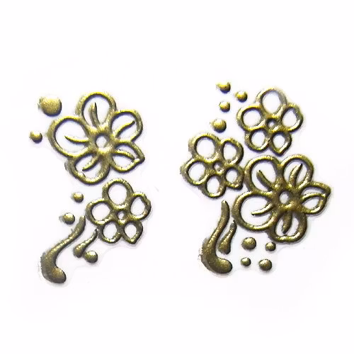 Guld stickers - Your Nailerystore