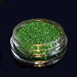 Glitter dust 3g, mörkgrön