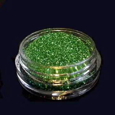 Glitter dust 3g, mörkgrön