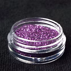 Glitter dust 3g, mörklila