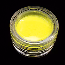 Glitter dust neon 3g, gul