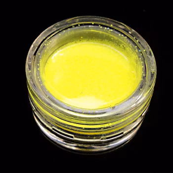 Glitter dust neon 3g, gul