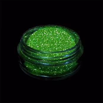 Glitter dust sparkling neon 5g, limegrön