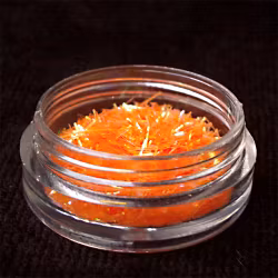 Glitter flitter, orange