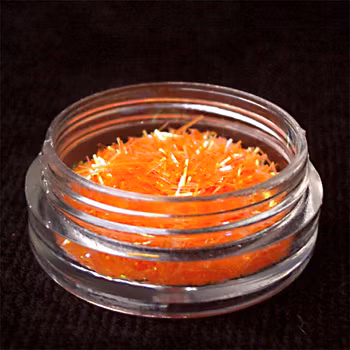 Glitter flitter, orange