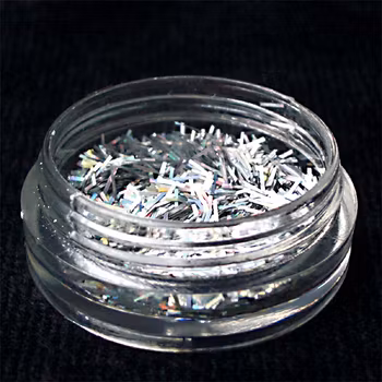 Glitter flitter, silver