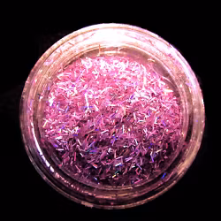 Mini flitter, rosalila