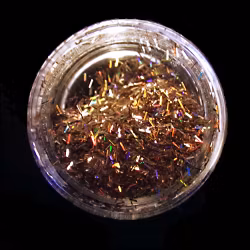 Mini flitter, mörkbrun