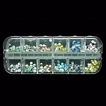 3d Metallic flakes, 4mm