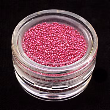 Minipärlor, rosa