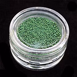 Minipärlor, grön