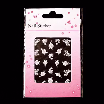 Nagelstickers vita, GWNS-005