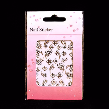 Nagelstickers vita, SJQ-25 blommor