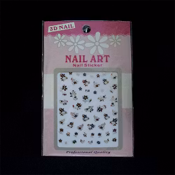 Svarta nagelstickers, F31