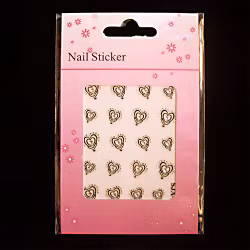 Svarta nagelstickers, SJA-10 hjärtan