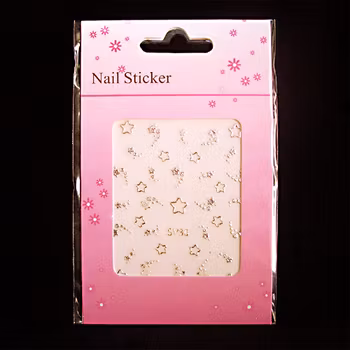 Nagelstickers silver, SV30