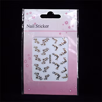 Nagelstickers guld, HDJYT038