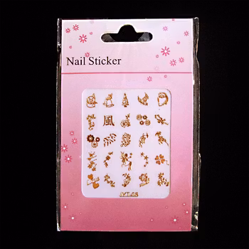 Nagelstickers guld, JYT-05