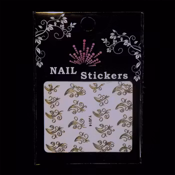 Nagelstickers guld, YJ014