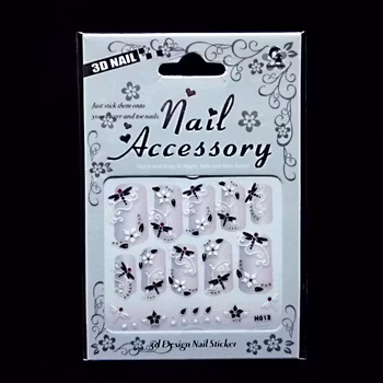 Nagelstickers blandade, H012