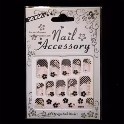 Nagelstickers blandade, H016