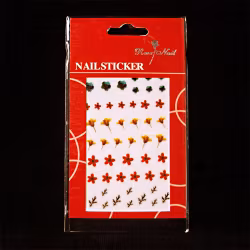 Nagelstickers blandade, AN-SP003 blommor