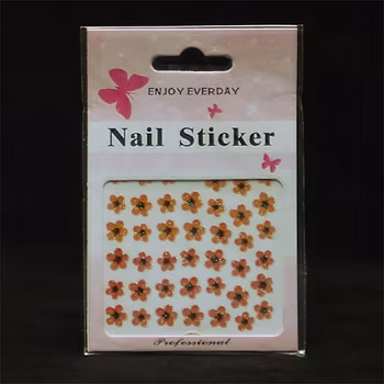 Nagelstickers blandade, FL2 blommor